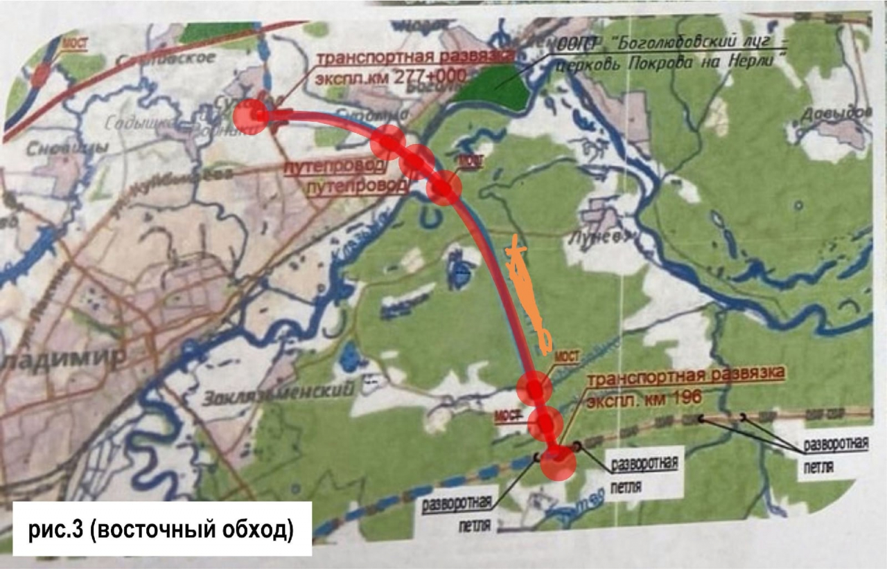 Минтранс поддержал проект восточного обхода города Владимира